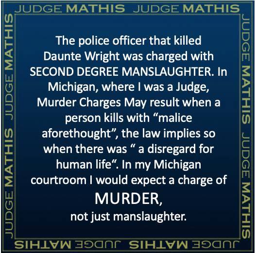 Judge Mathis Declaration of 